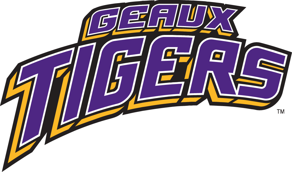 LSU Tigers 2002-Pres Wordmark Logo diy fabric transfer